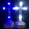 Haa210300ca35495383b5858b4ab9d633q Electronic LED Small Cross Jesus Christ Body Light Cabinet Vigil Lamp Bitter Like Christ Catholic Holy Objects Home Decoration