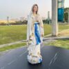 KOMI Jesus Religion of the Lourdes Virgin Mary Christmas Festival Decorations Resin Crafts Sculpture Decoration