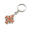 Komi New Cross JERUSALEM Keychain Pendant Relihious Accessories
