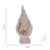KOMI Home Decorations Garden Statues Wholesale Resin Religious Angels Figurine Table Pillar Standing Ornaments