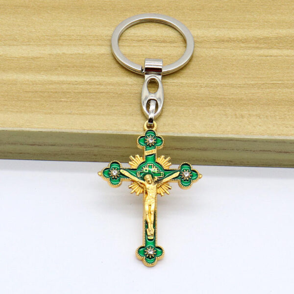 Hade9503b6ba94b28bd904a50fccc3e89y Catholic Christianity Jesus Cross Necklace Jewelry Pendant Keychain Accessories Jewelry