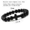 Haf51a0a855d849cb8866c7f04603b01e9 KOMI Religious Jewelry Bracelet Volcanic Stone Multi-colored Turquoise Beaded Bracelets Cross Yoga Buddha Bead Bracelet for Gift