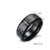 Hb217efb936b446658d870c0b670639b8D Cross Border E-commerce Popular Metal Stainless Steel Religious Jewelry Cross Ring