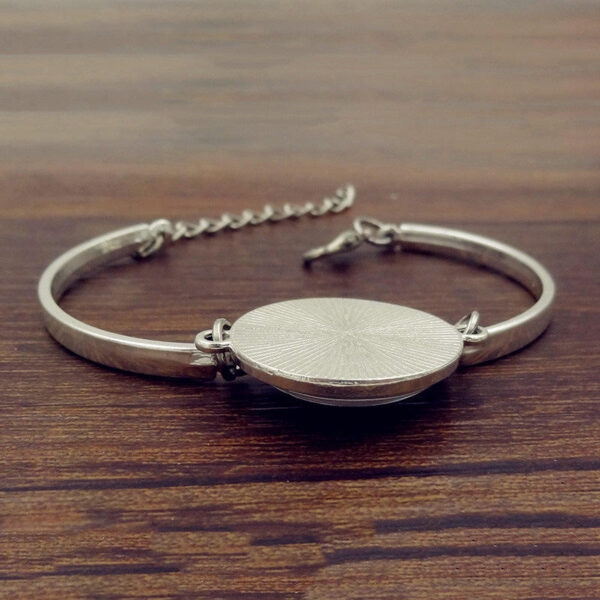 Hb91f809ec953480091f53f370b837a5aU Komi Wholesale Jesus Heart Bracelet Metal Wristband Bracelets Trendy Religious Hand Accessories Bangles Birthday Gifts