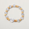 Hot Selling Alloy St. Benedict Medal Wooden Beads Hand Beaded Jerusalem Religious Jewelry Bracelet