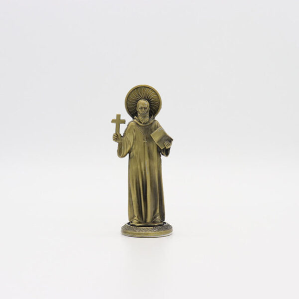 Hc4b8302b5ddd4740a74f6a4d55ce1b49Z Religious Metal Ornaments Statue of the Virgin of Lourdes Fatima, Jesus Sculpture, Handicraft Ornaments RN-269
