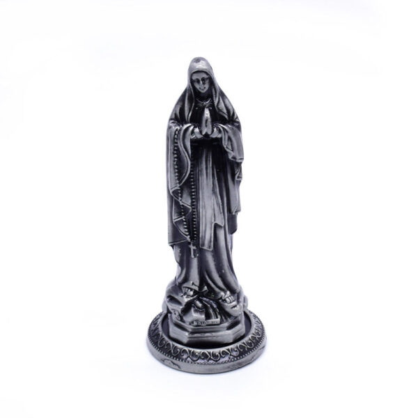 Religious Metal Gift Sculpture of the Virgin of Lourdes
