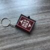KOMI New Mini Miniature Scripture Keychain Pendant English Holy Bible Gift Religious Keychain