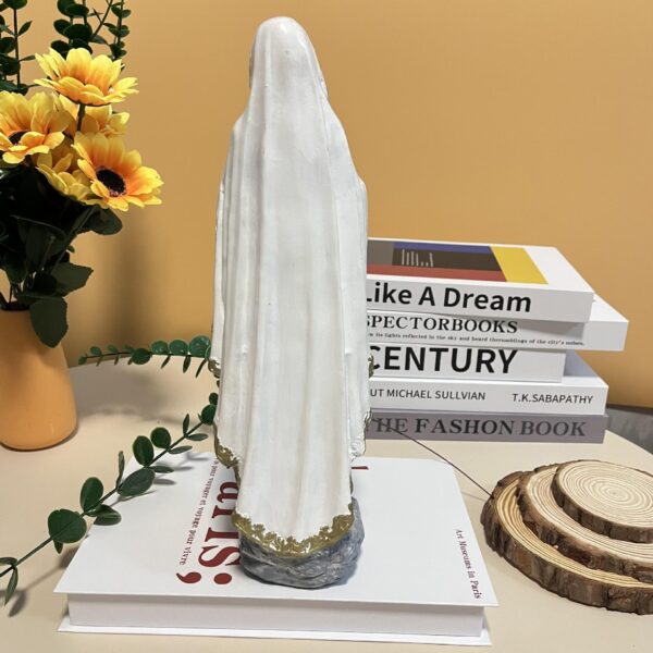 KOMI Jesus Religion of the Lourdes Virgin Mary Christmas Festival Decorations Resin Crafts Sculpture Decoration