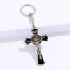 Wholesale Christian Gifts Metal Souvenirs Religious Jesus Charms Pendant Keychain Keyring for Man and Woman