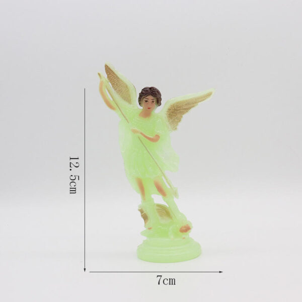 Hd050296a55794ec792b93162f5a53f63I KOMI Home Decorations Resin Figurine Polyresin Table Standing Outdoor Garden Statue Red Green Fairy Craft Gift