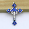 Hot Sale Metal Cross Jewelry Accessories Necklace Pendant Keychain Jewelry Ornament Factory Wholesale
