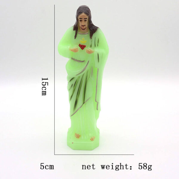 Hd8b374c8686644fe88a9cd79537feb57F KOMI Home Decorations Wholesale Jesus Garden Home Office Statues Desk Ornaments Decoration Resin Craft Gifts Figurine
