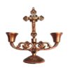 KOMI Hot Selling Vintage Candle Stick Holder Home Decorations Jesus Cross Metal Artifact Decoration Wall Hanging Ornaments