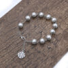 He0e25cb7e174452395bc4f55a58b765cA Religious Jewelry Christian Glass Pearl Bracelet Cross Catholic Silver Rosary Prayer Bracelet