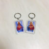 Komi Hot Selling Jeus Souvenir Gift Acrylic Keychain Religious Jewelry