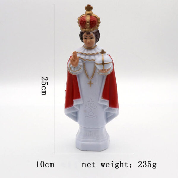 Hea92b7e1b5fc4f03b64fe8c4a085d625K KOMI Home Decorations Wholesale Plastic the Father Figurine Craft Gift for Home Office Garden Car Statue Decoration WeddingGifts