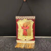 KOMI Holy Family Figure Wooden Craft Beautiful Our Lady of Guadelupe Table Standing Wall Hanging Home Decorations Crafts Gifts