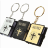 Hf34f32bc85e7420baa6a5714229f2d39d Mini HOLY BIBLE Jewelry Small BIBLE Pendant Keychain Catholic Keyholder