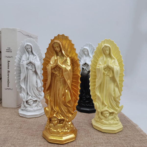 Hf4a14bf4dd634c0e99a82c64bcfa74d6m KOMI Religious Mexico Madonna Home Decoration Porch Decoration Church Resin Crafts