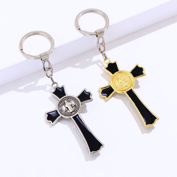 Wholesale Christian Gifts Metal Souvenirs Religious Jesus Charms Pendant Keychain Keyring for Man and Woman