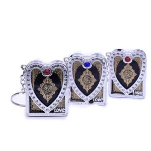 Komi Wholesales Plastic Religious Islamic Mini Koran Pendant Key Chain Ornaments Pendant Keychain