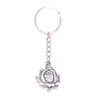 Catholic Metal Alloy Jesus St Christopher Czestochowa Madonna Religious Rose Keychain Christian Church Key Ring