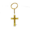 Luminous Cross Keychain Religious Jewelry Jesus Plastic Luminous Cross