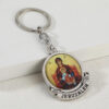 KOMI New Virgin Mary Jesus Religion Character Sticker Keychain Accessory