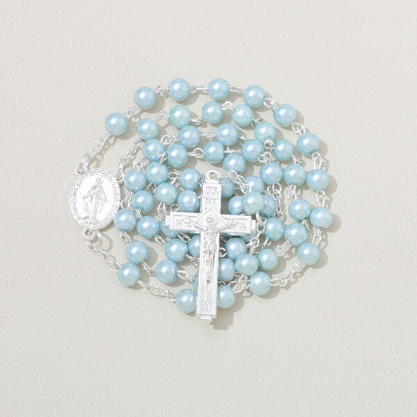 a407d6b5e2017ce55bae3c9d0b731376_Hee10efd183aa4fde85409f163993e6caZ_avif=close&webp=close Hot Sale Pearl 8mm Glass Beads Catholic Jesus Cross Rosary Virgin Mary Medal Necklace Religious Jewelry Wholesale