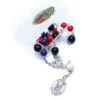KOMI Hand Rosary Necklace St. Charble Chapter Maria Box Rosary Beads Jewelry