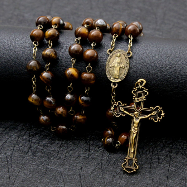 a94ee9440764d7b00051bacf2f83458c_Hddd8f8bf0c2044cf9e3b49dc8cce3e29k_avif=close&webp=close 2024 New Religious Jesus Natural Multicolor Stone High Grade Cross Rosary Necklace Religious Jewelry Wholesale Wholesale