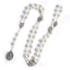 2023 Komi Fashion Seven Sorrow Chaplet Pearl Beads Rosary Round Virgin Mary Pendant Religious Rosary Necklace