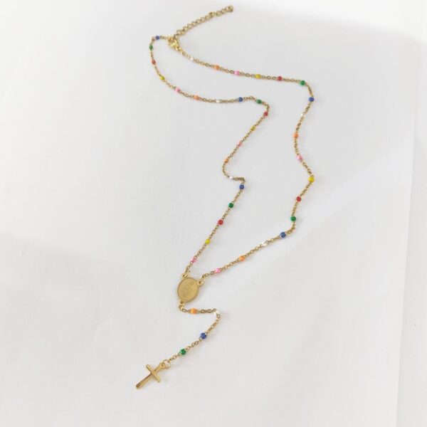 b597940d835006d78d3277efe1bc8b18_H7ab790042e7d480f8364227d68fad1a4V_avif=close&webp=close Komi Catholic 0.4 Stainless Steel Cross Pendant Necklaces Religious Jesus Jewelry