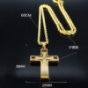 b7824124ca502b0c88b321a11cf78283_H9b5c23807f814babacc5e697eb94c0d2L_avif=close&webp=close Komi Fashion Large Cross Stainless Steel Men's Necklace Gold Chain Necklace Jewelry