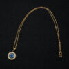 Komi Stainless Steel Turkish Blue Eye Necklace Religious AccessoriesTItanium Steel Eye Pendant