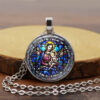2024 Dreamwork Religious Jewelry Necklace Virgin Mary Pendant Necklaces Fashion Coat Chain Necklace for Women Wedding Gifts