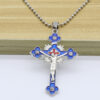 2024 Komi New Religious Corss Hot Selling Gold Plated Necklace Jewelry