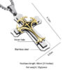 cd189ae8cc251aee958d759da5ba0507_H1572681f8bac4d1599bdaf306d06e9edD_avif=close&webp=close Punk Style Hip Hop Rock Stainless Steel Cross Pendant Jesus Cross Necklace