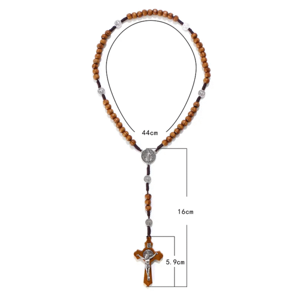cd8ce4767e89279056ac6ba31469e092_H886f11442ed5409abb2a998ebbdb787bG_avif=close&webp=close Catholic Rosary Round Wooden Bead Handmade Line Christian Vintage Cross Ornament Rosary Necklace