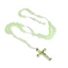 cdf8c8b47feeb5238b1a986f71a90f05_H8f6a042c80a246f09101e6f82ca1b3aa7_avif=close&webp=close KOMI Cross Necklace Statement 8mm Luminous Plastic Beads Rosary Necklace Prayer Church Religion Baptism Jewelry Gifts for Unisex