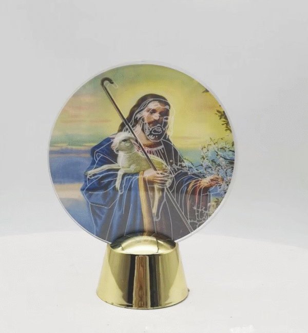 d New Religious Series Acrylic Creative Ornaments LED Lights Night Lights Luminous Ornaments Gifts Decorations Plastic Crafts