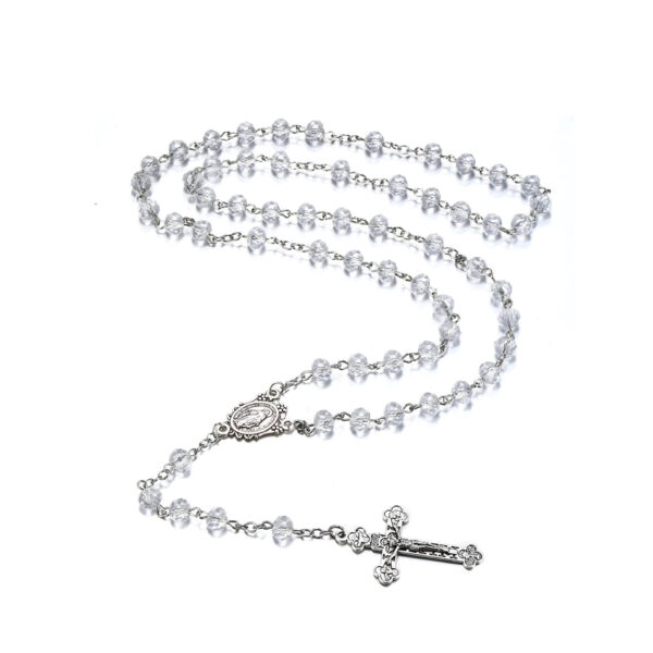 d30b3e40659e4da6f683259ce2b856ea_H2fdae56607fd48c2a5ae0596ba9222e8T_avif=close&webp=close KOMI New Crystal Bead Necklace Magic Medal Cross Jesus Religious Necklace