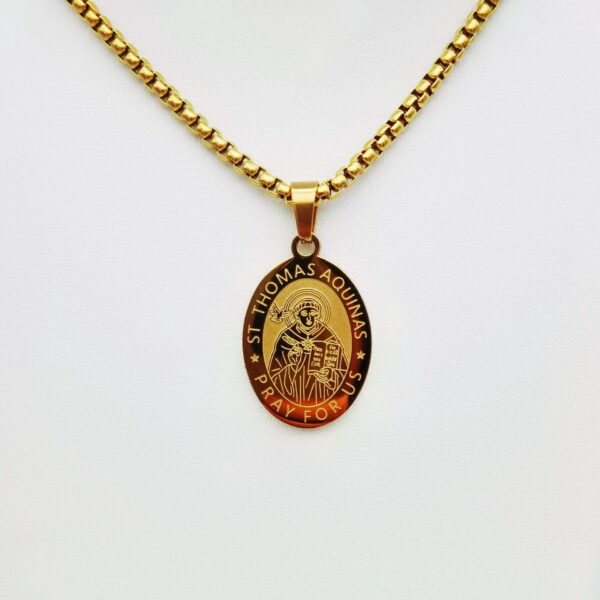 d96c5582189b96957c59aeecb25c175f_Hf70733d0e2a34e499f1e911e97fbdb3eE_avif=close&webp=close Komi Saint Christopher Men's Stainless Steel Necklace Religious Virgin Mary Pendant Necklace