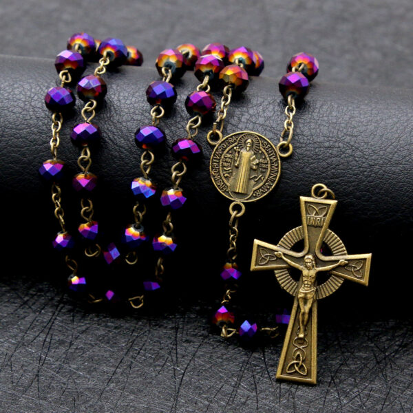 e5d06f90ca6a739e87d6c6929755d4fc_Hdb19dcbb77354a97872959baeda45767m_avif=close&webp=close 2024 New Religious Jesus Natural Multicolor Stone High Grade Cross Rosary Necklace Religious Jewelry Wholesale Wholesale