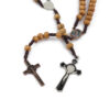 f287655783c077b170c8ca365308c51e_Hbb9ca4b604b44399b2ad2a192ef74fe3s_avif=close&webp=close Komi Hand-woven Wood Bead Necklace Men's Long Stone Bead Pendant Necklace Frosted Cross Rosary Jewelry