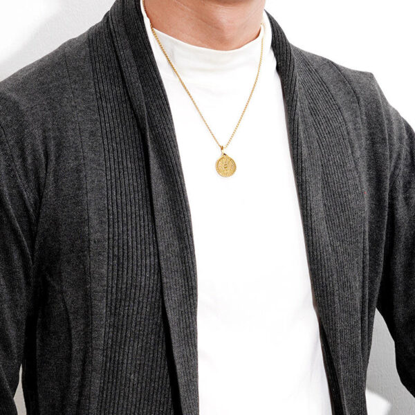 fd067a129569dcb579867f5a522f2281_He8df0234b1dd46a5b4343e0113fec716O_avif=close&webp=close Komi Stainless Steel Necklace Pendant Girls Popular Clothing Accessories Titanium Steel Jewelry