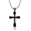 fe743bd5cec4e7b2c49f8dac113ff5de_Hec52a0ae812140a2b8e3fd5fc1af5e39k_avif=close&webp=close New Multi Color Stainless Steel Cross Necklace Religious Jewelry