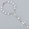 wechat_2025-08-02_090730_032 Religious Accessories Multi-colored Acrylic Rosary Beads Bracelet Catholic Cross Bracelet