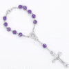 wechat_2025-08-02_090738_105 Religious Accessories Multi-colored Acrylic Rosary Beads Bracelet Catholic Cross Bracelet